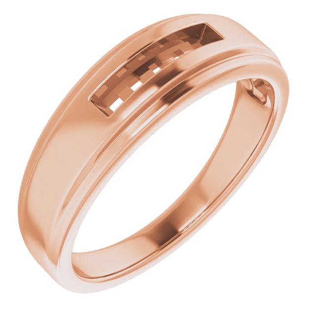 14K Rose .33 CTW Diamond 5 Stone Band Ref 14769520