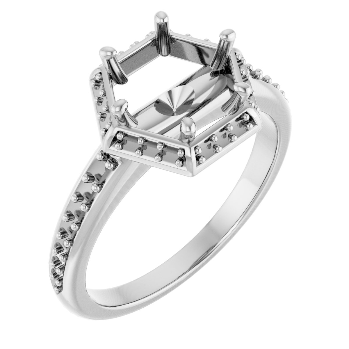 Halo-Style Engagement Ring