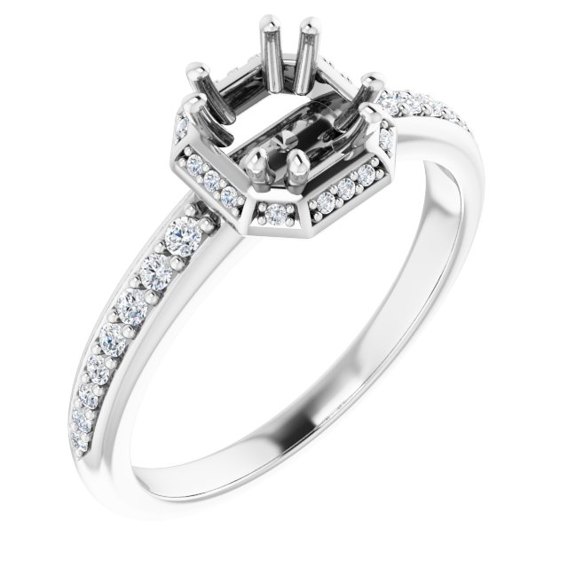 14k White Gold