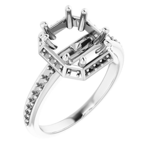 Halo-Style Engagement Ring
