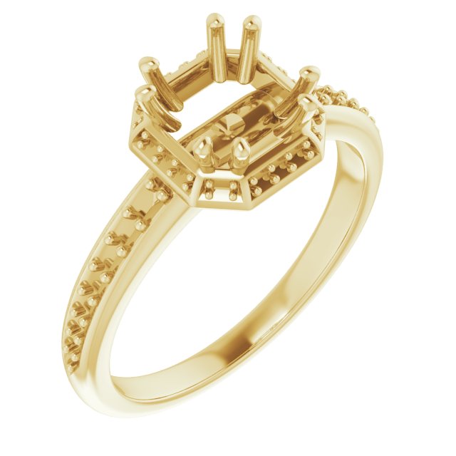 Halo-Style Engagement Ring