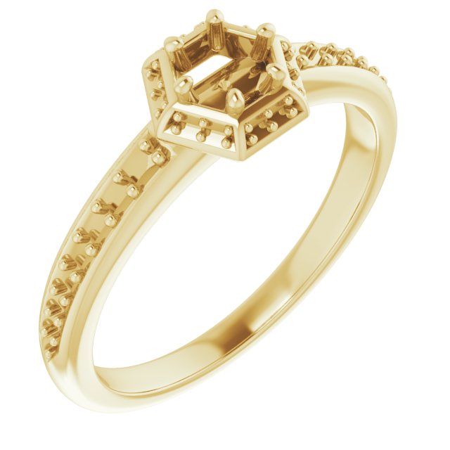 14k Yellow Gold