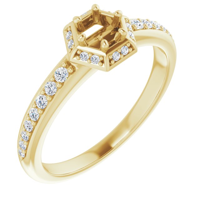 14k Yellow Gold