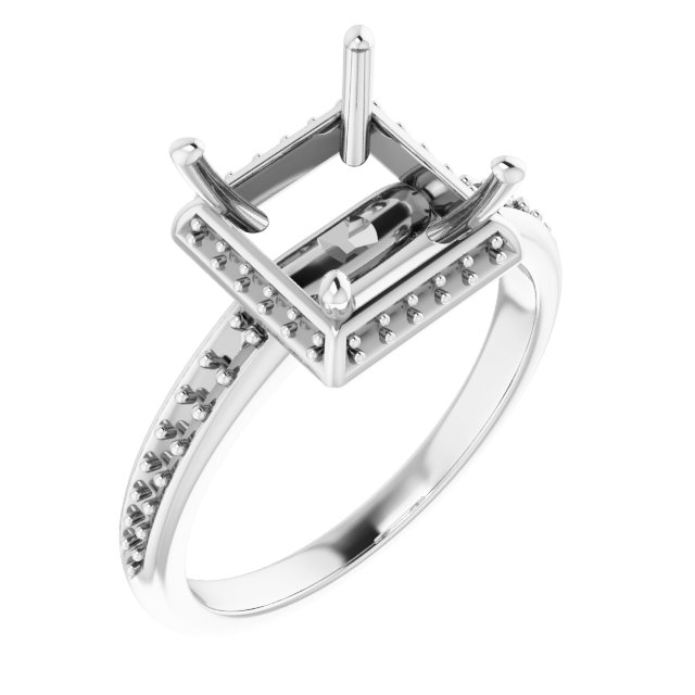 Halo-Style Engagement Ring