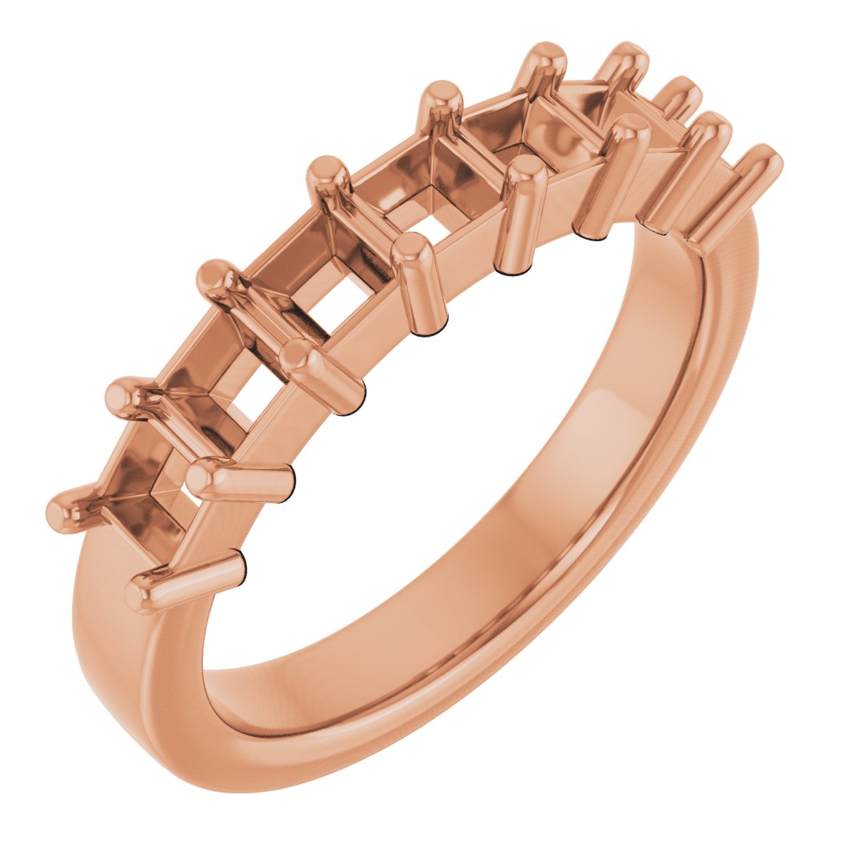 Seven-Stone Anniversary Band