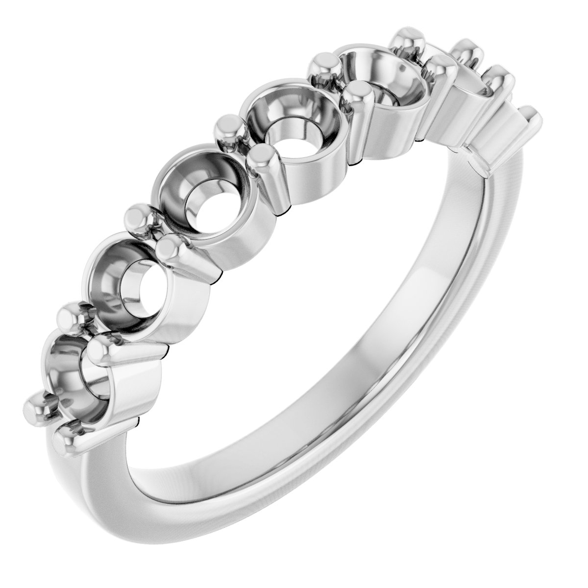 Seven-Stone Anniversary Band