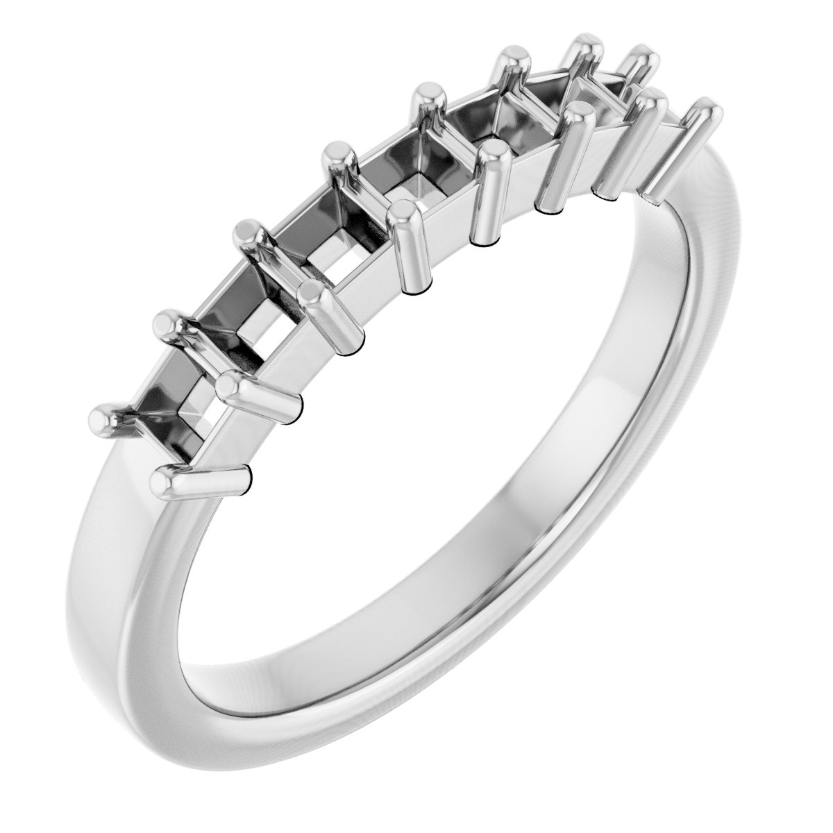 Seven-Stone Anniversary Band