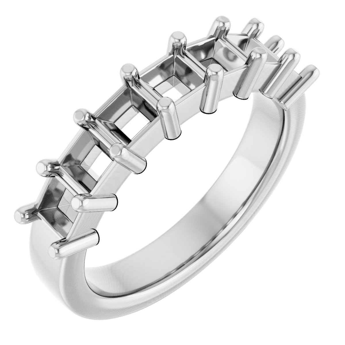 Seven-Stone Anniversary Band