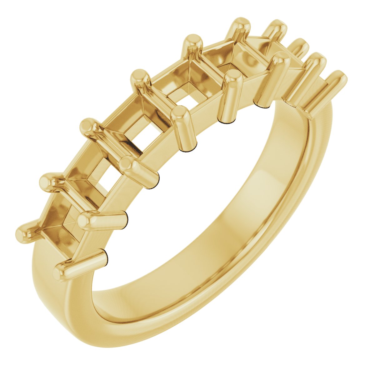 Seven-Stone Anniversary Band