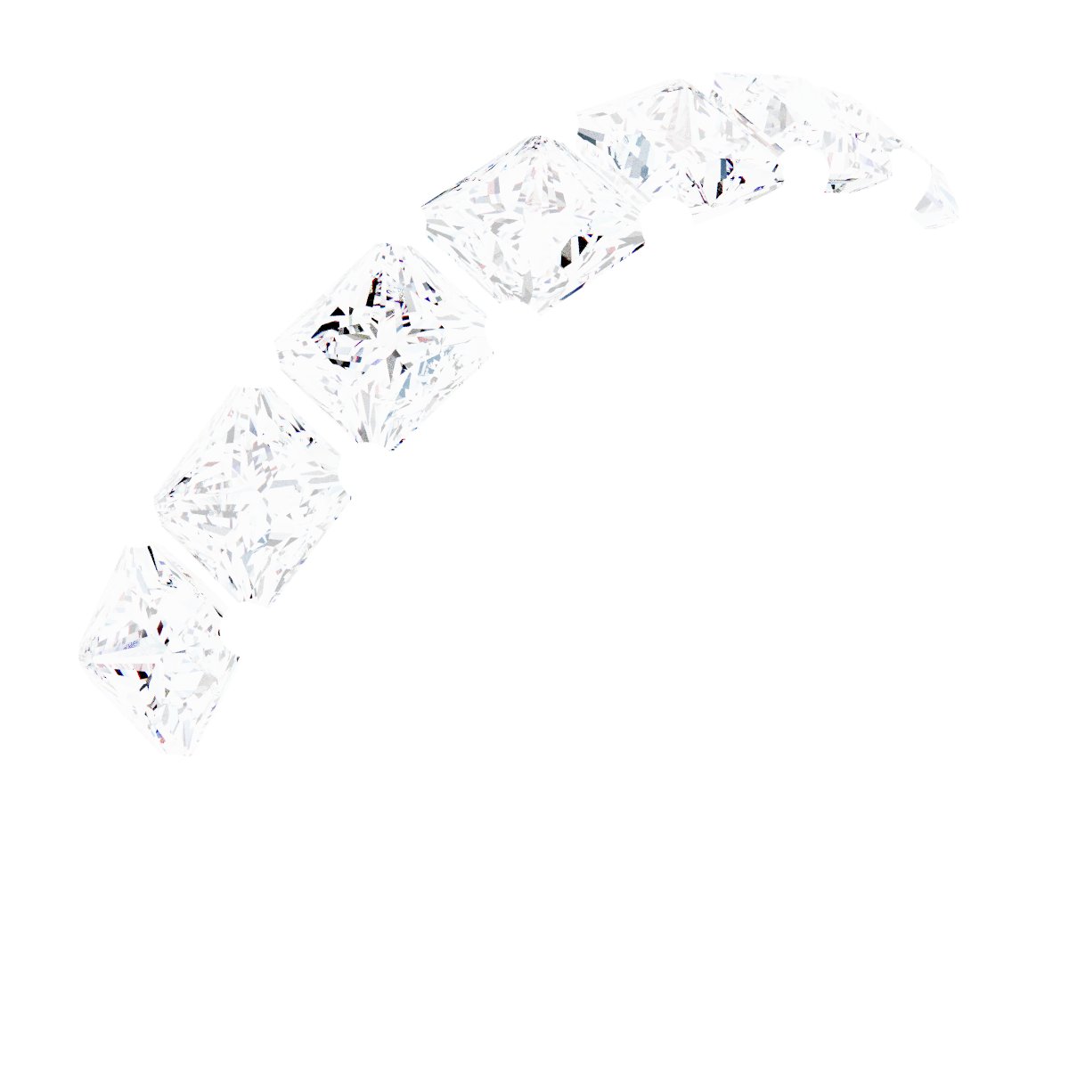 Seven-Stone Anniversary Band