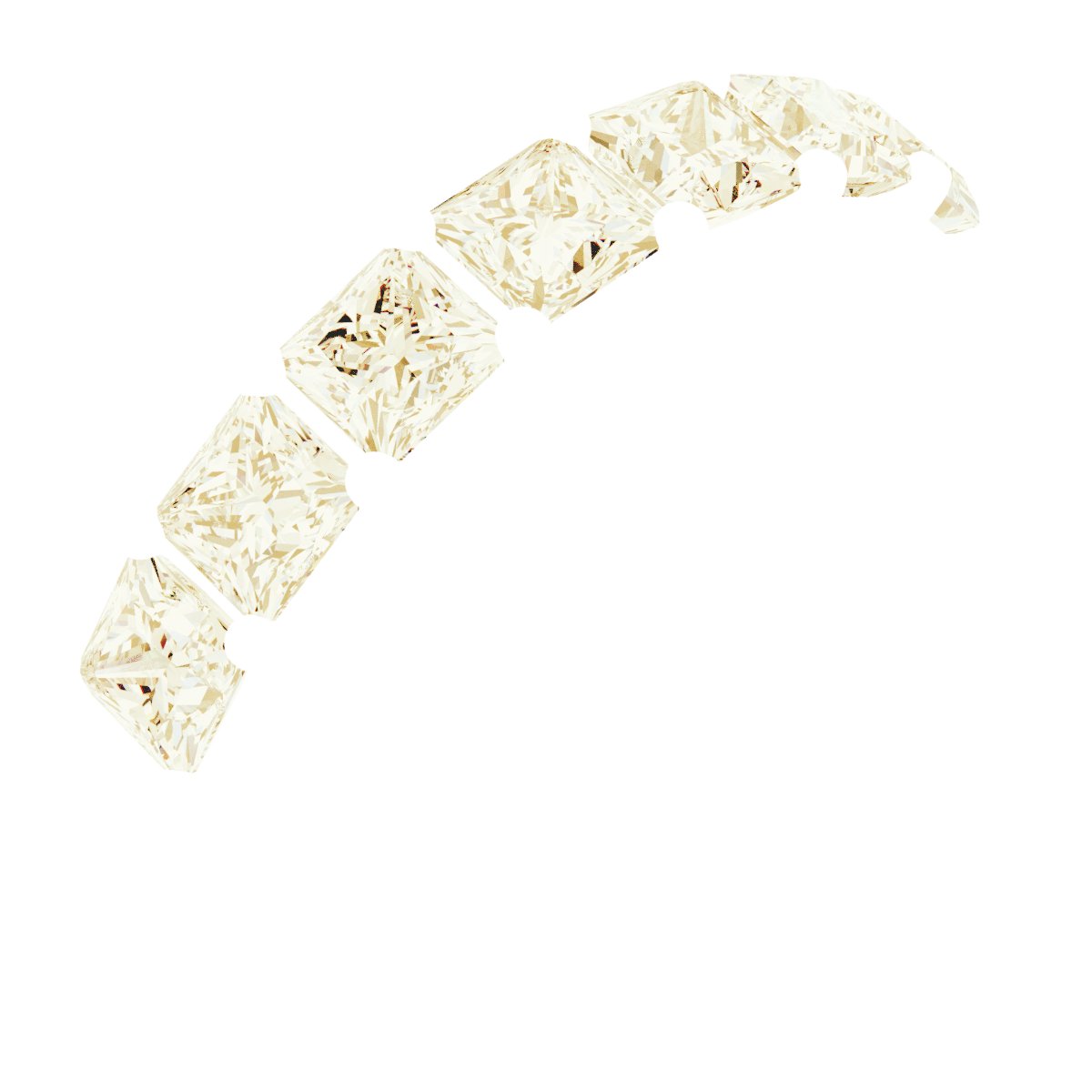 Seven-Stone Anniversary Band