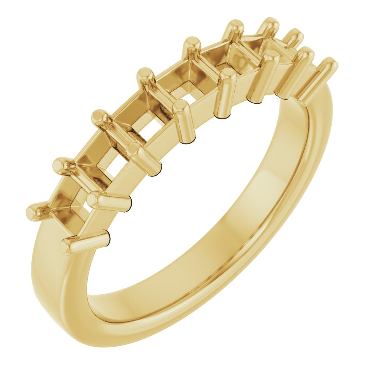 Seven-Stone Anniversary Band