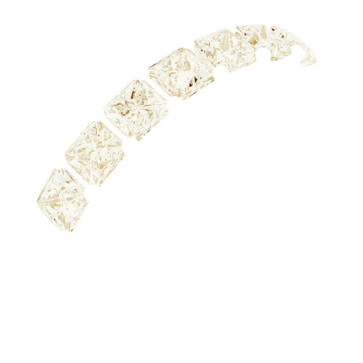 Seven-Stone Anniversary Band