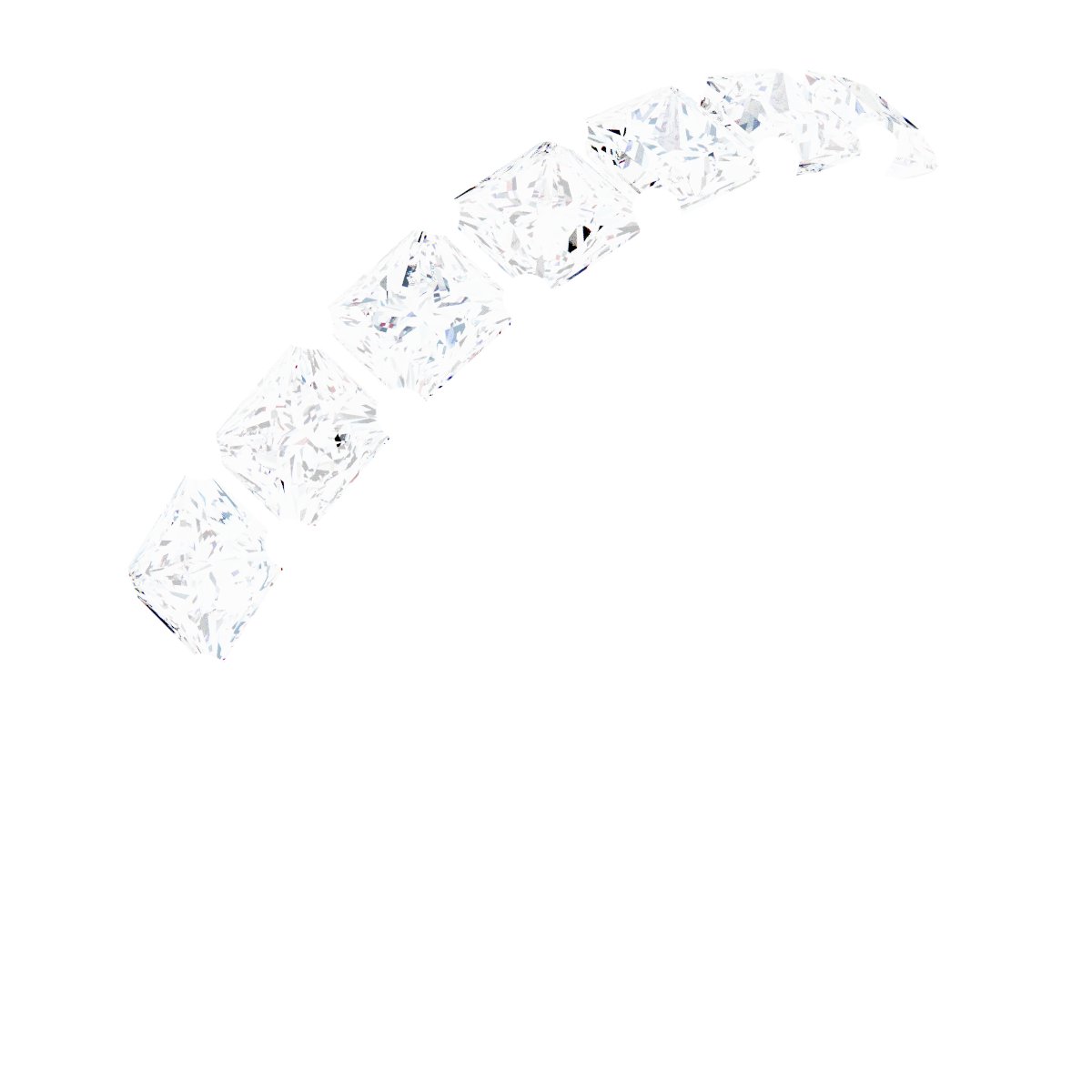 Seven-Stone Anniversary Band