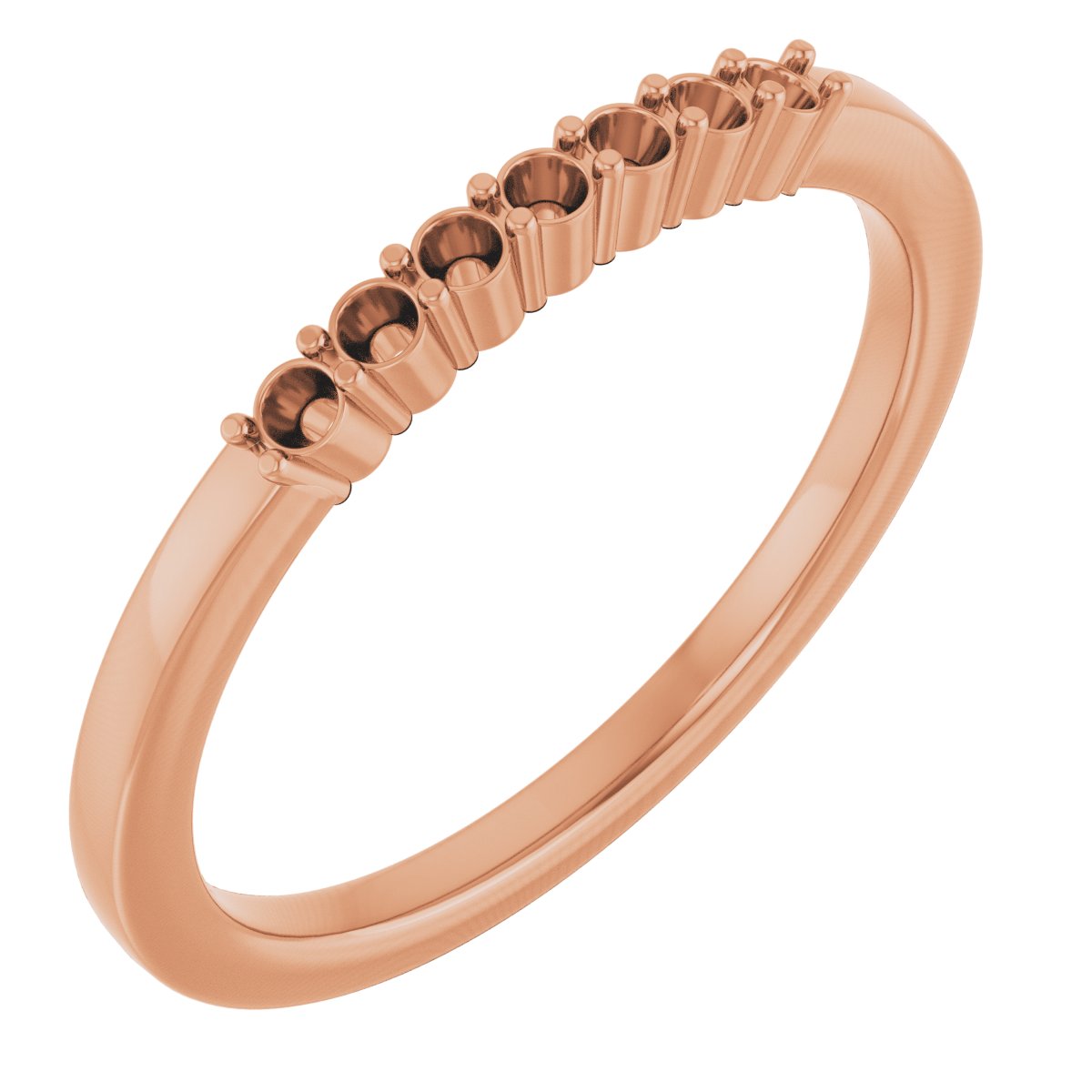 Seven-Stone Anniversary Band