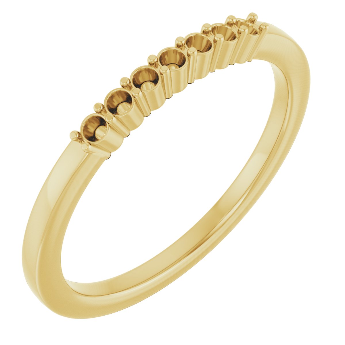 Seven-Stone Anniversary Band