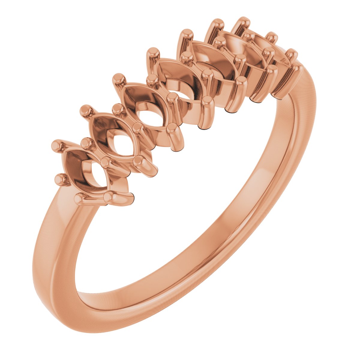 Seven-Stone Anniversary Band