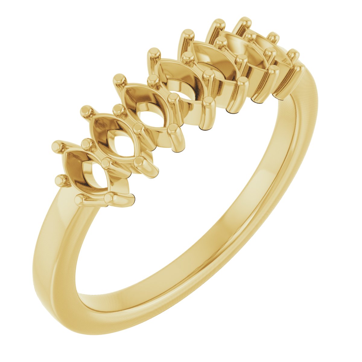 Seven-Stone Anniversary Band