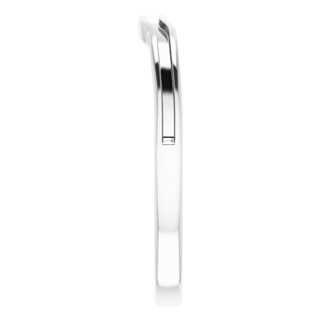 Band Mounting for 10x10 mm Heart Ring view 4