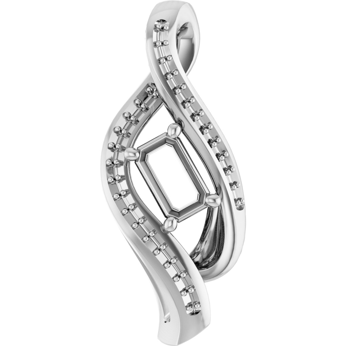 14k White Gold