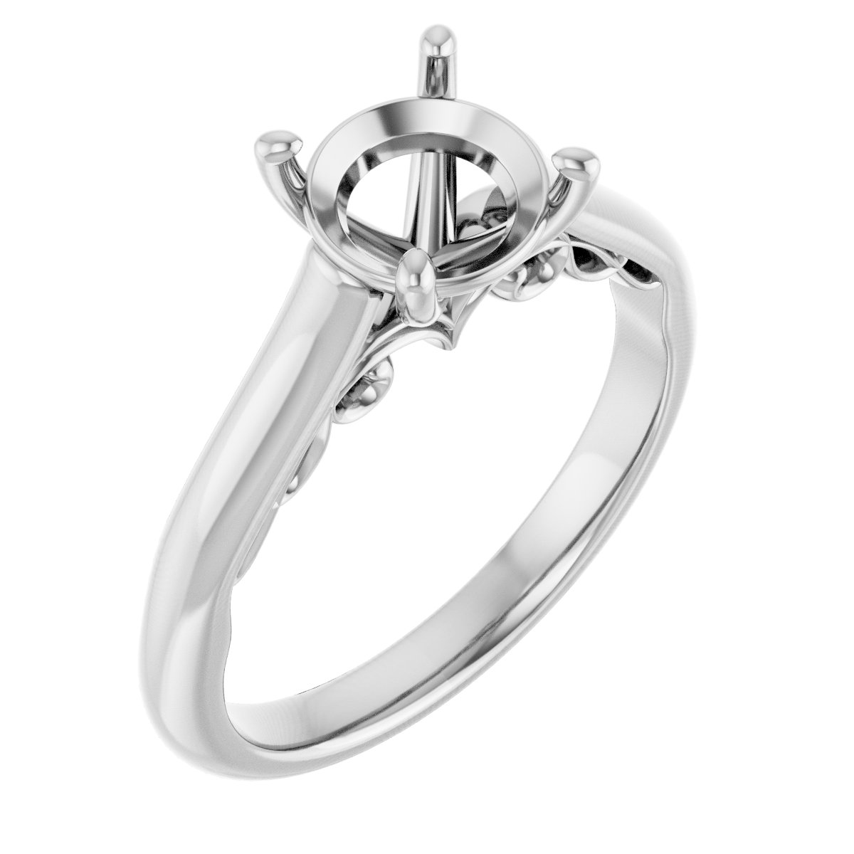 Sculptural Engagement Ring