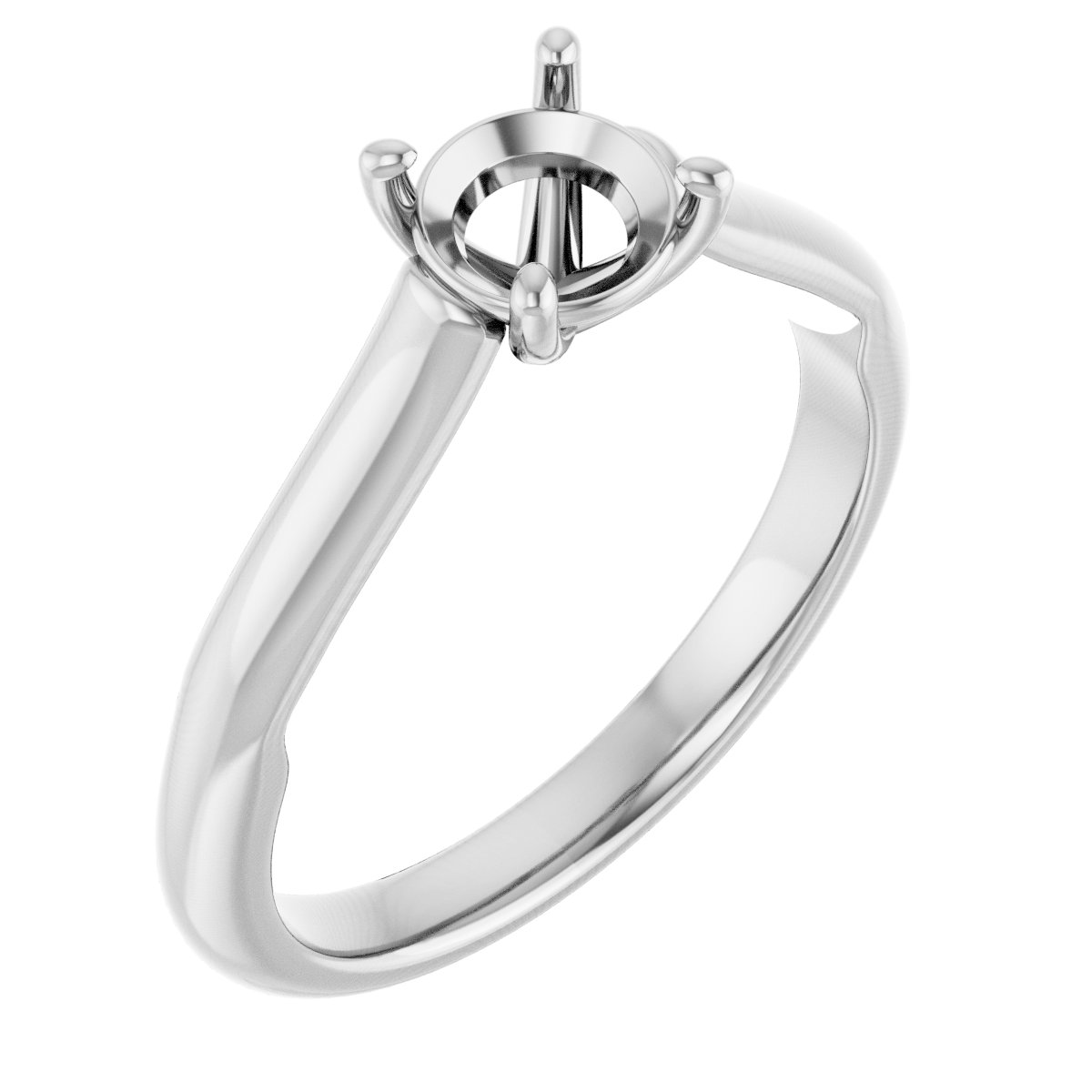 Sculptural Engagement Ring