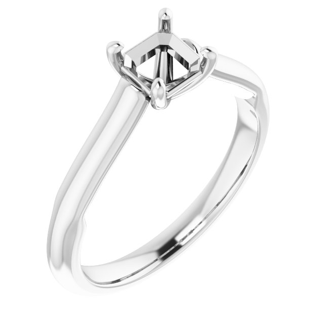 Sculptural Engagement Ring