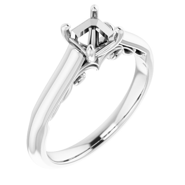 Sculptural Engagement Ring