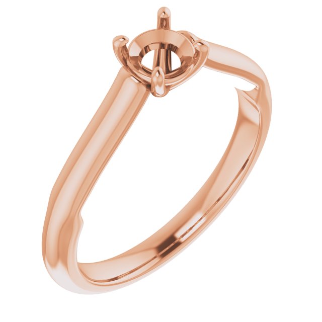 Sculptural Engagement Ring
