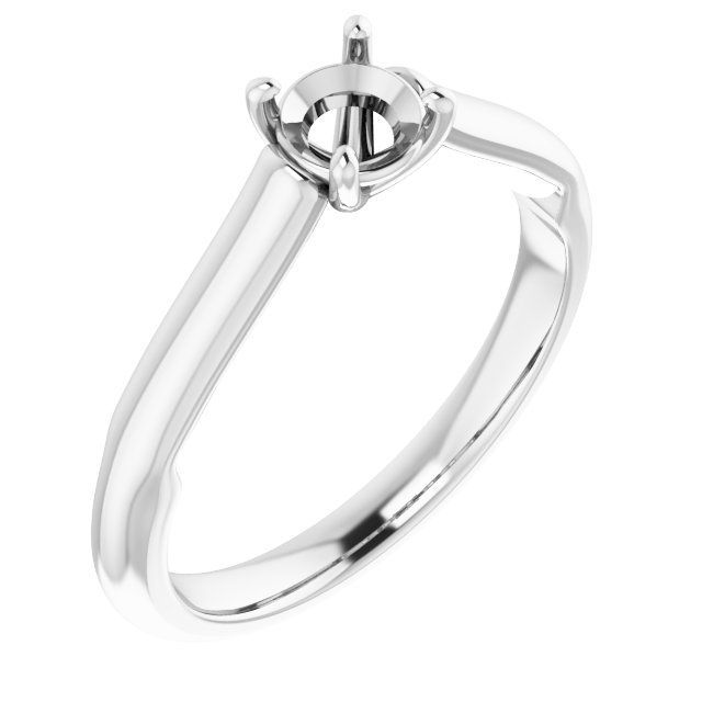 Sculptural Engagement Ring
