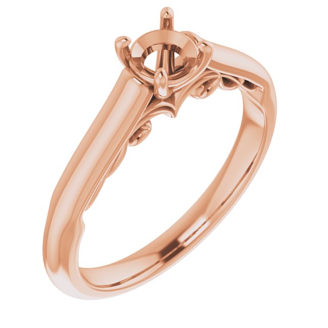 Sculptural Engagement Ring