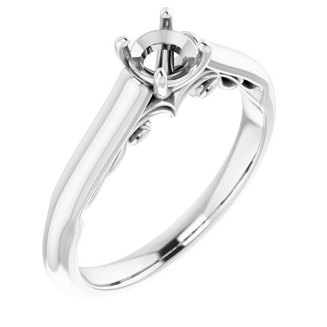Sculptural Engagement Ring