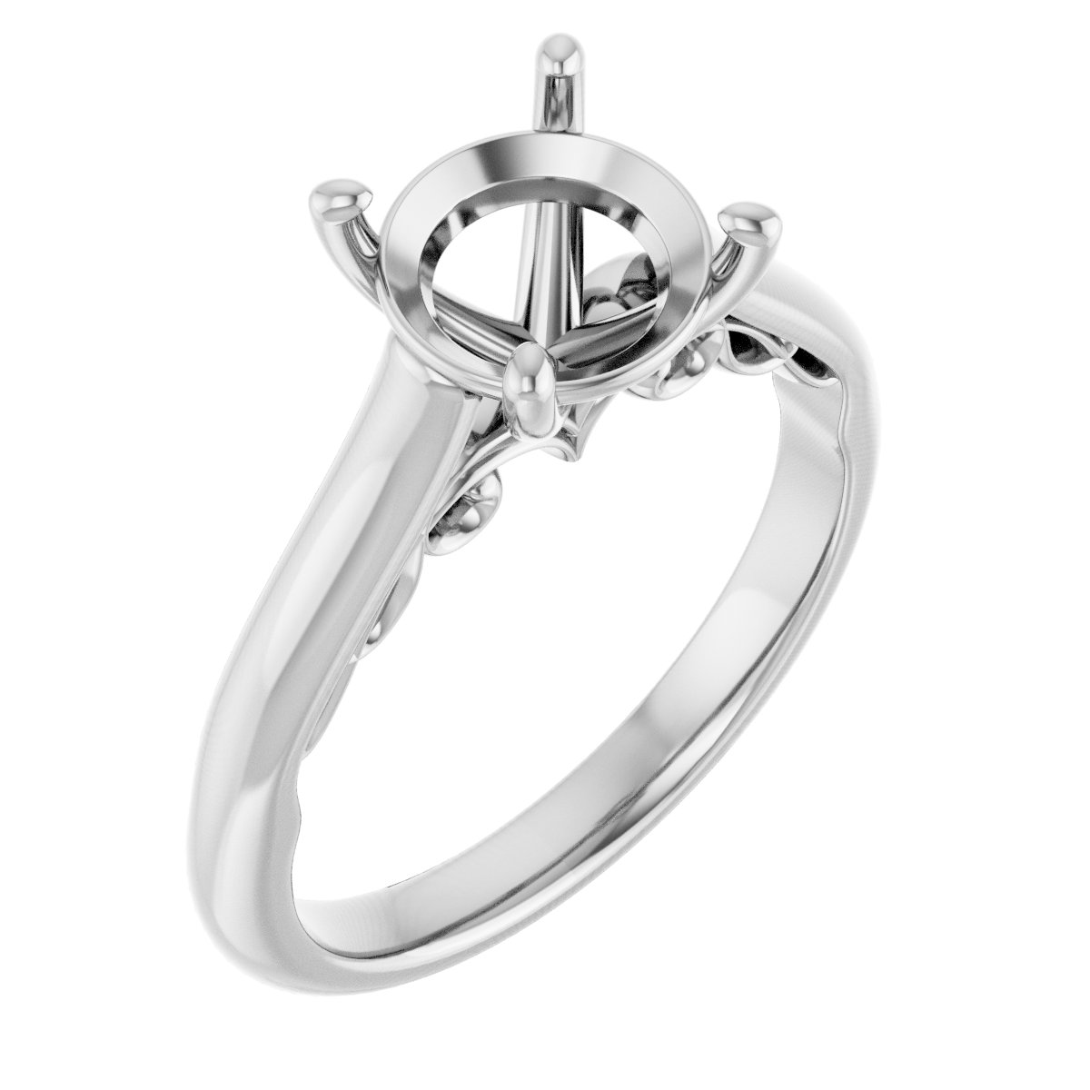 Sculptural Engagement Ring