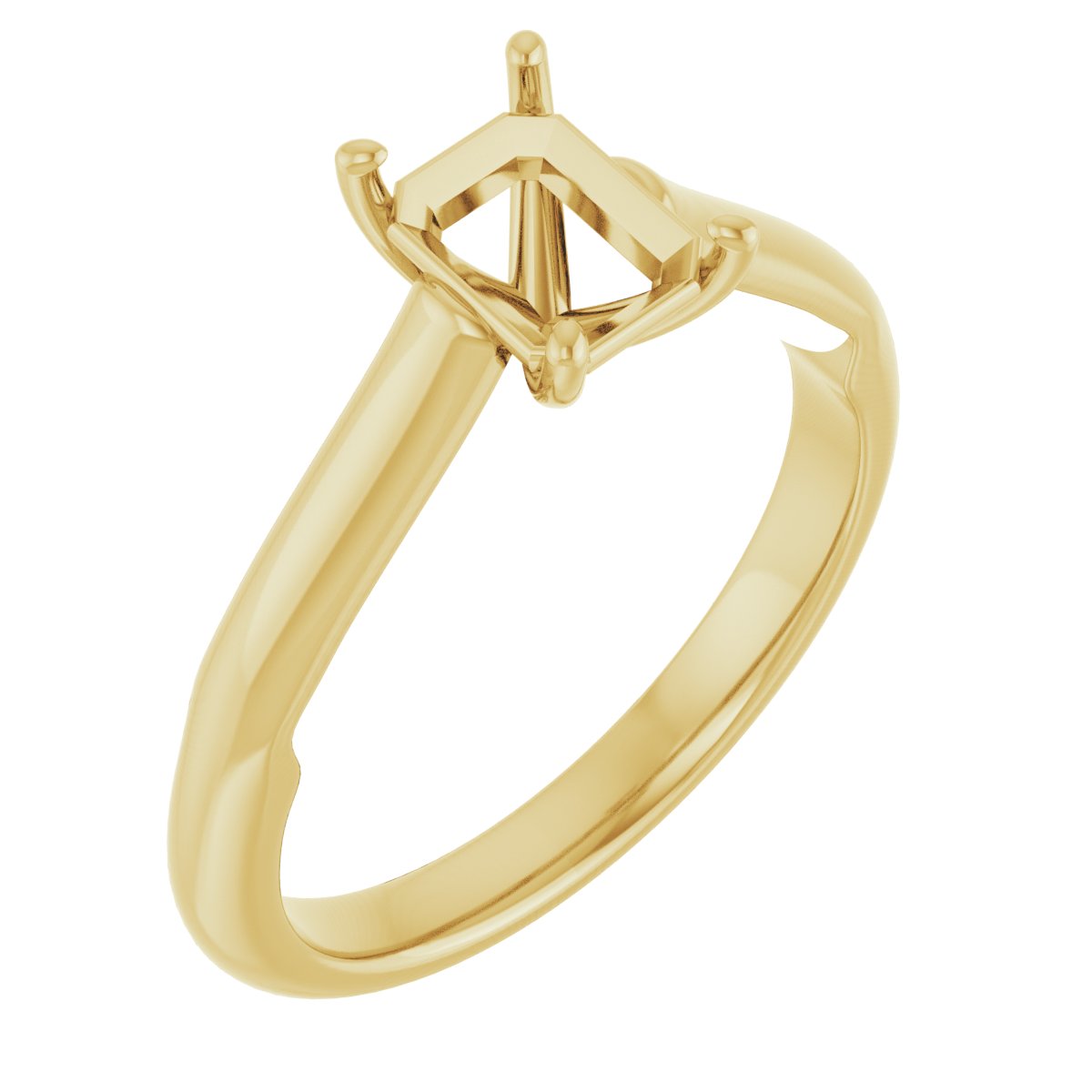 Sculptural Engagement Ring