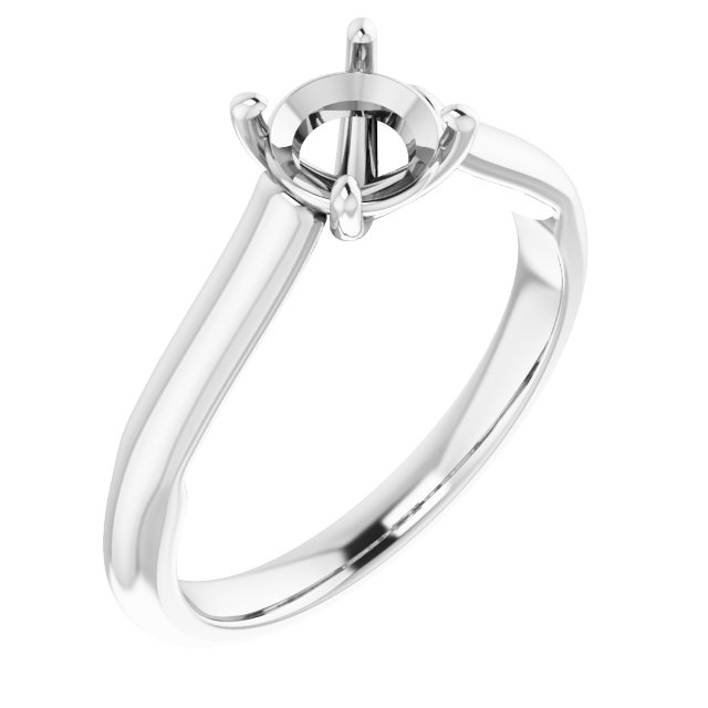Sculptural Engagement Ring