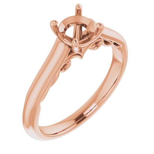 Sculptural Engagement Ring