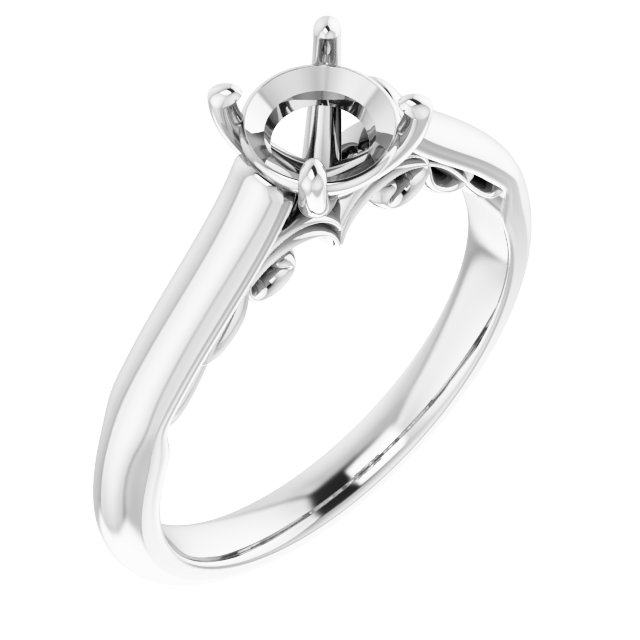 Sculptural Engagement Ring