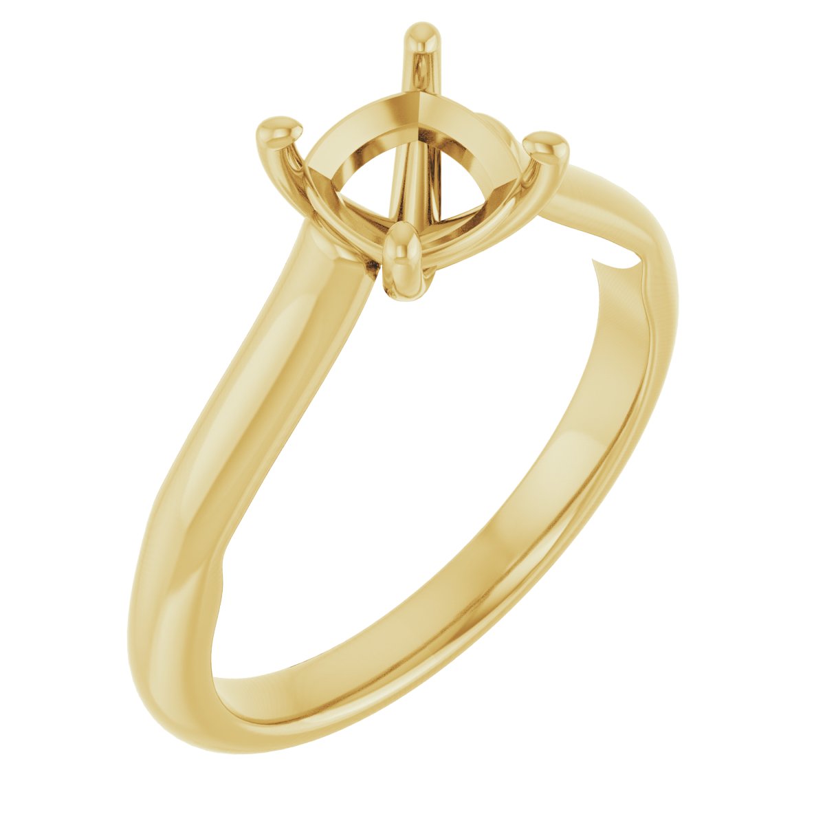 Sculptural Engagement Ring