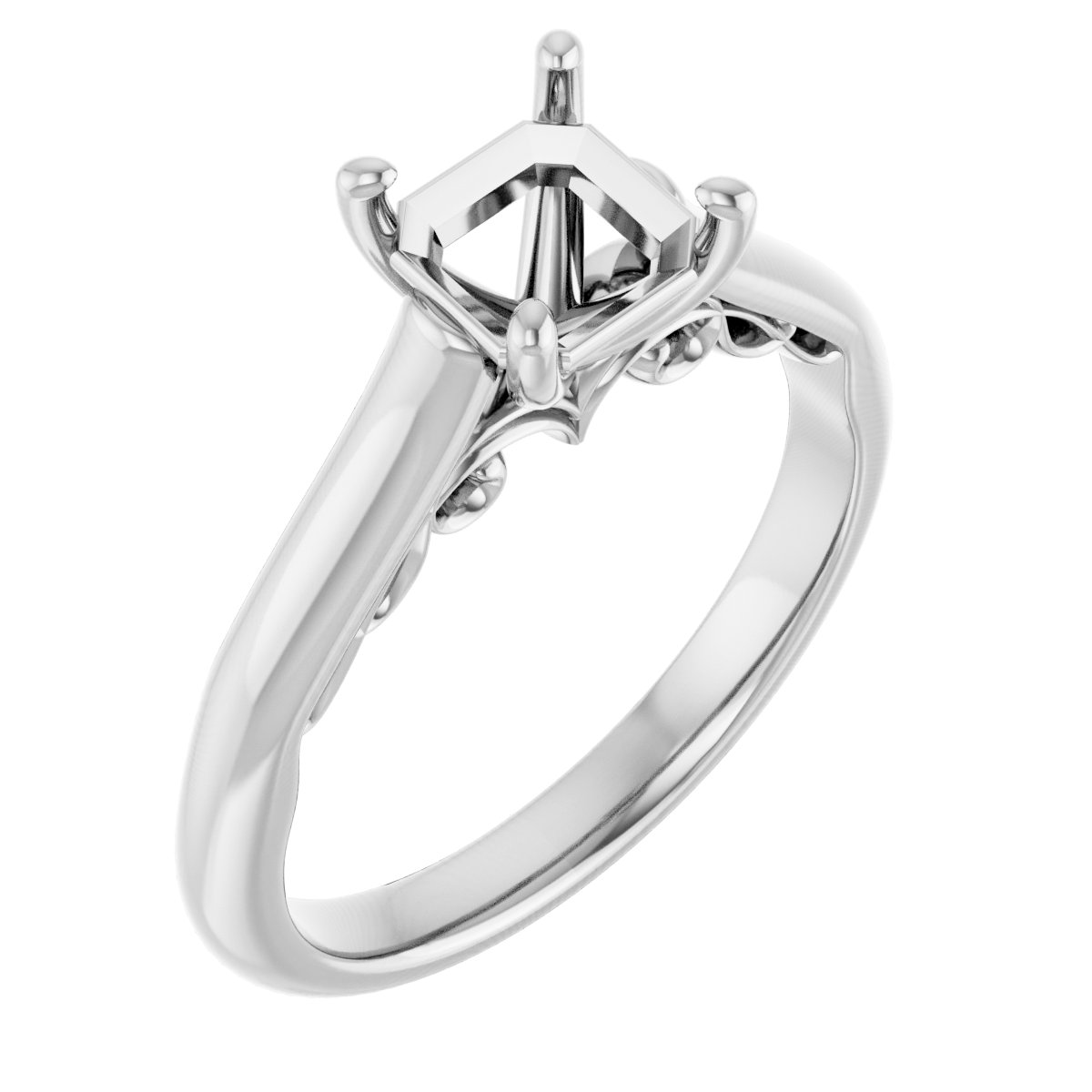 Sculptural Engagement Ring