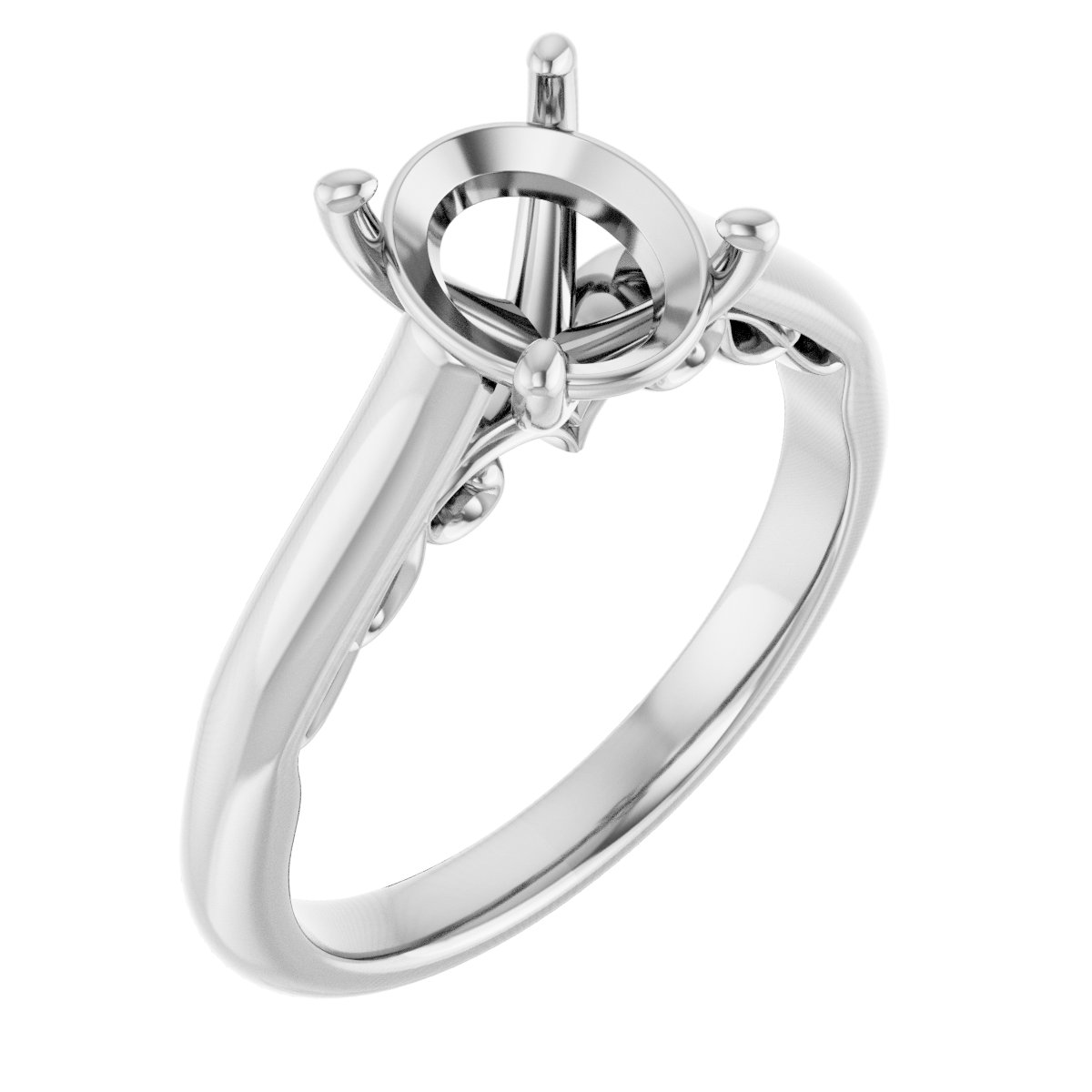 Sculptural Engagement Ring