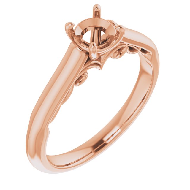 Sculptural Engagement Ring