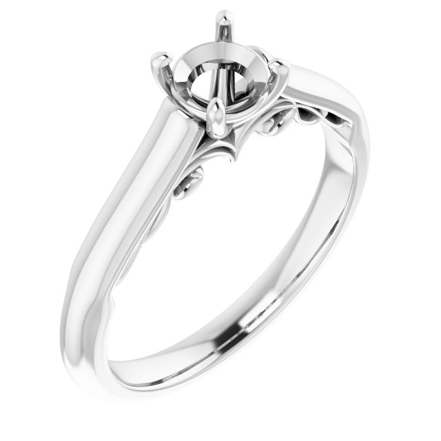 Sculptural Engagement Ring