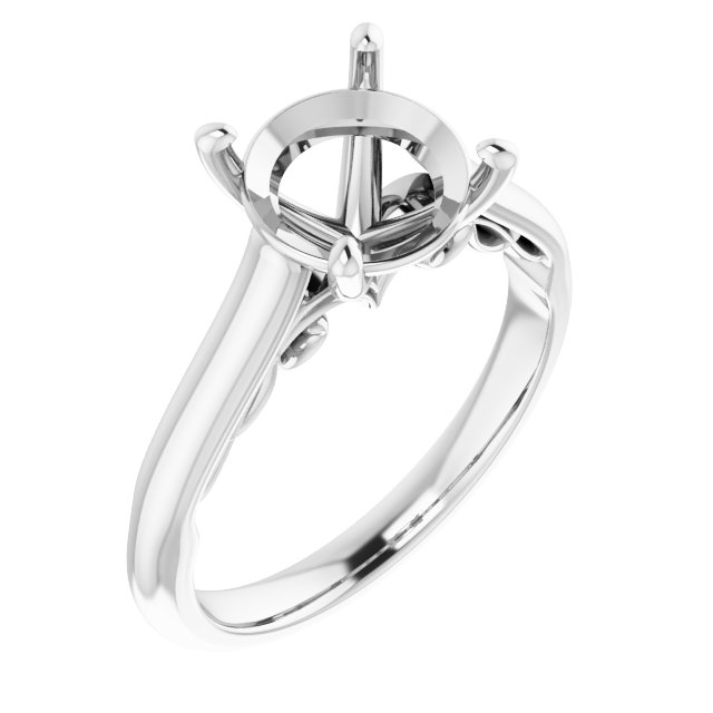 Sculptural Engagement Ring