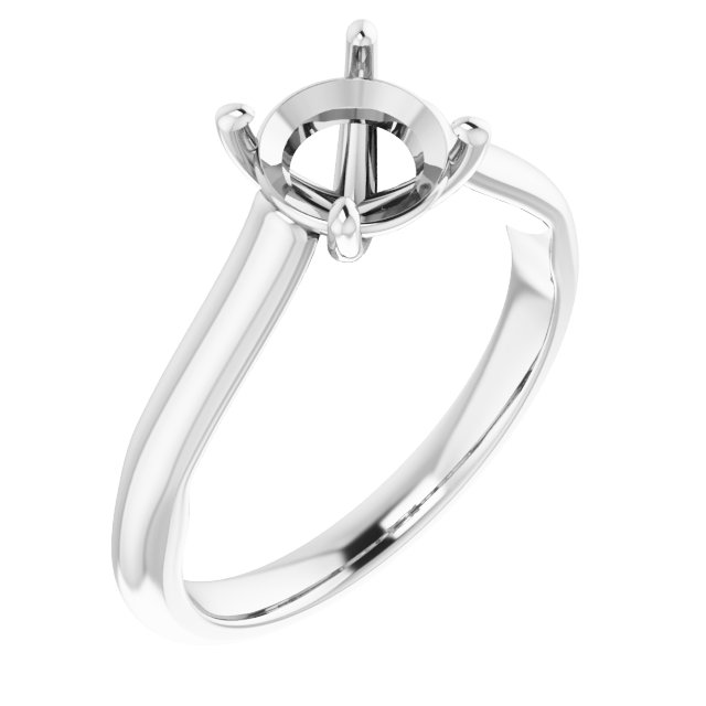 Sculptural Engagement Ring