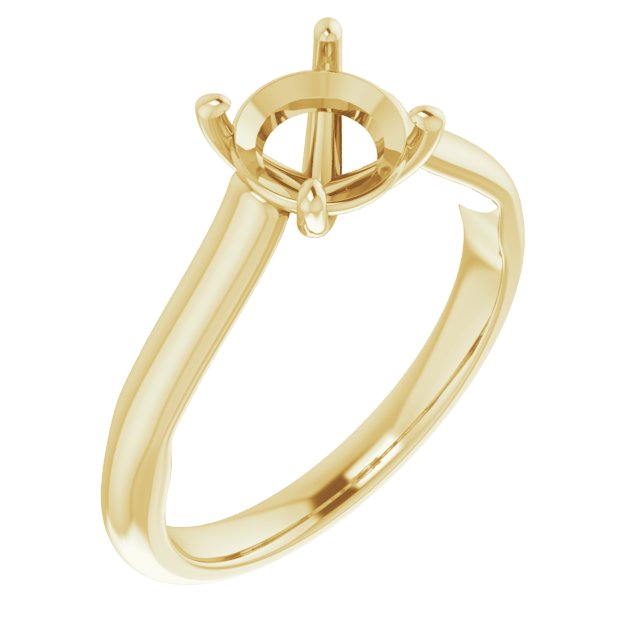 Sculptural Engagement Ring