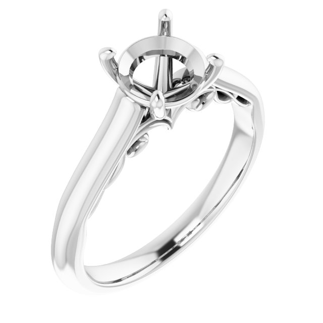 Sculptural Engagement Ring
