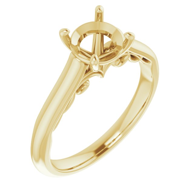 Sculptural Engagement Ring