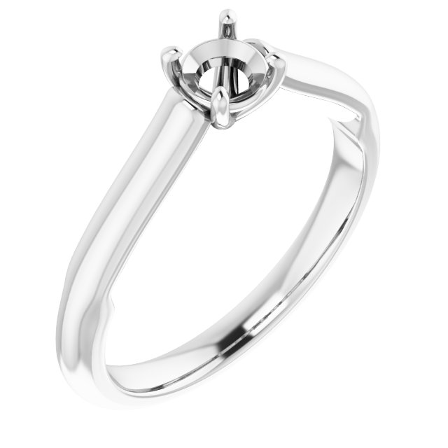 Sculptural Engagement Ring