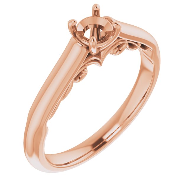 Sculptural Engagement Ring