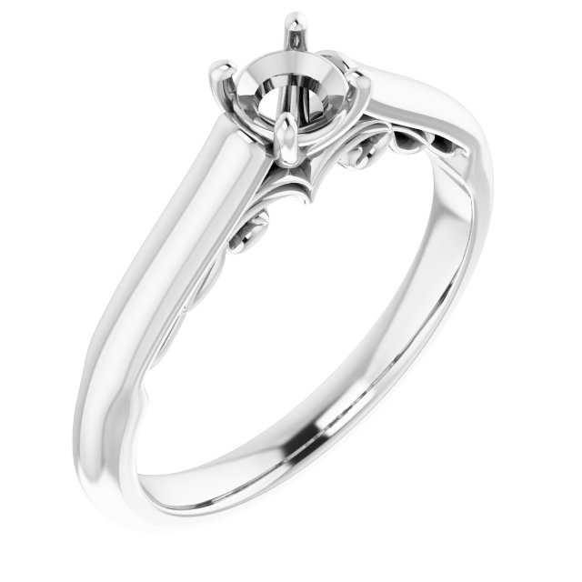 Sculptural Engagement Ring